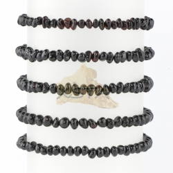 Small beads amber bracelet for adult